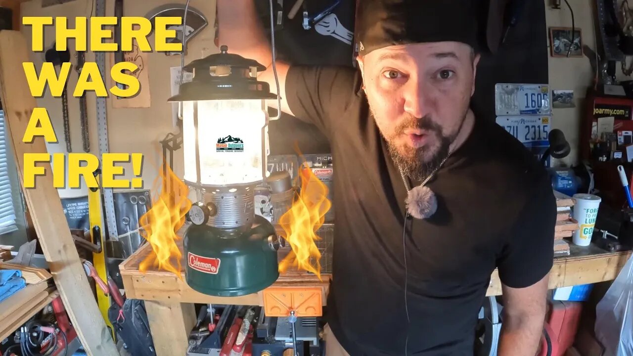 How NOT to start your Coleman Lantern