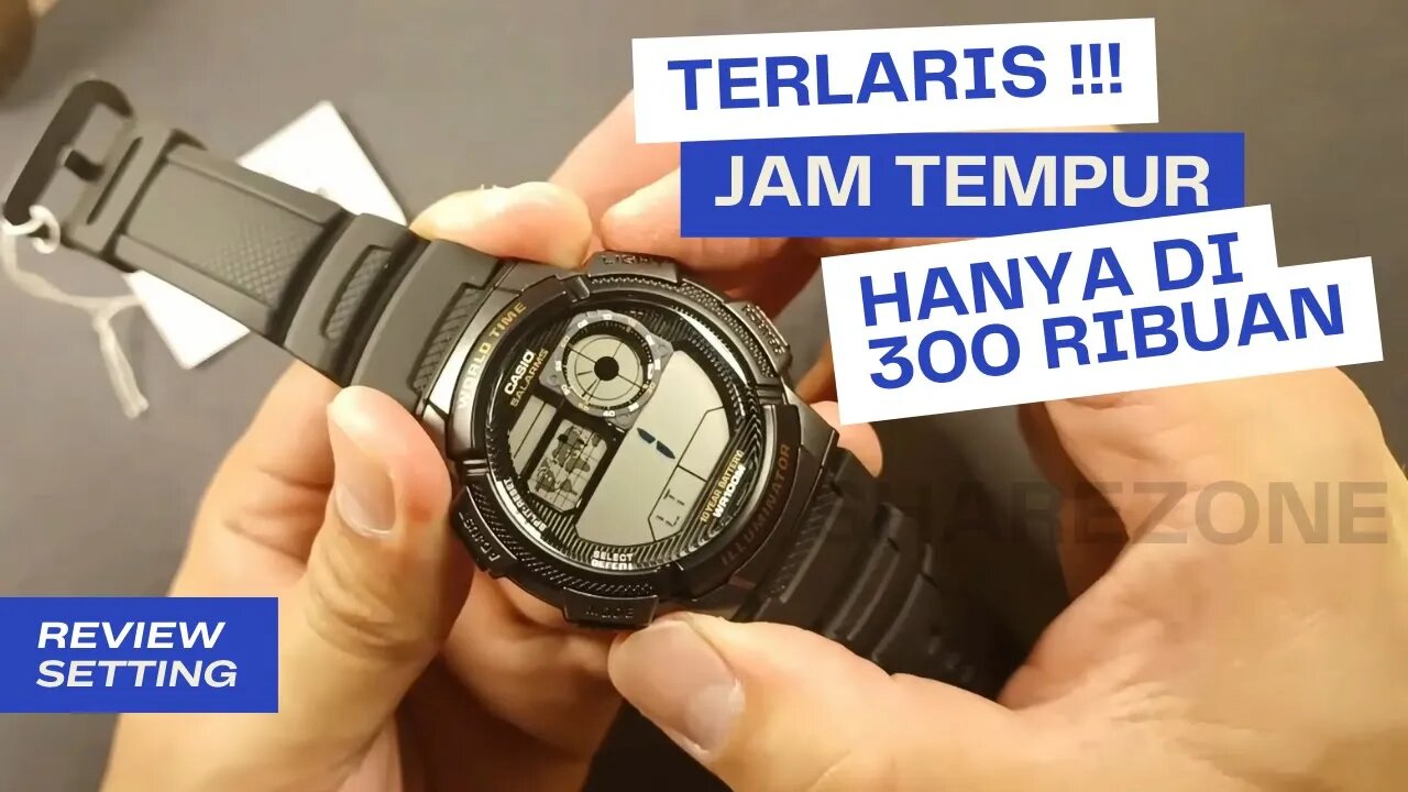 Jam Tangan CASIO AE-1000W. TERLARIS DI HARGA 300RIBUAN !!!