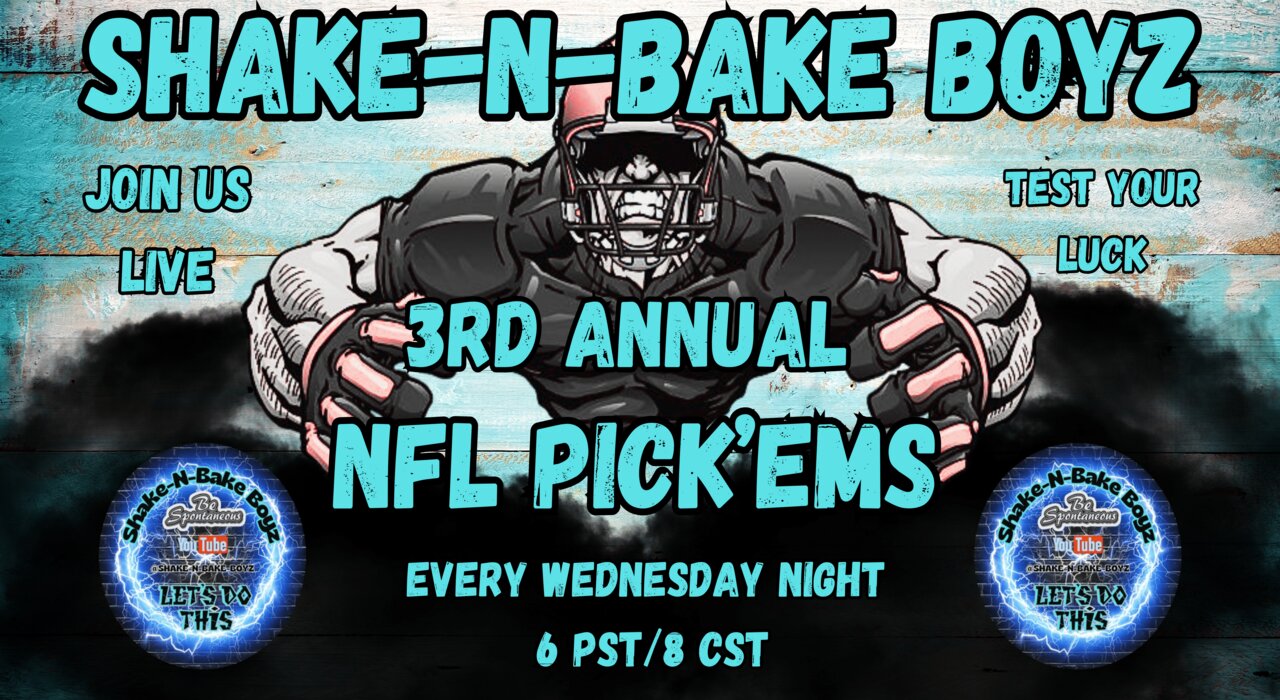 NFL Pick'ems Week 6 #LIVE #LIVESTREAM #NFL #NFLPICKS #STREAMYARD