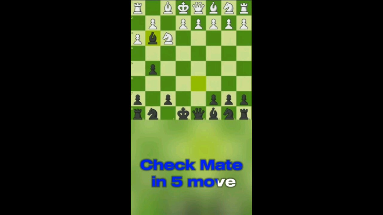 Check mate in 5