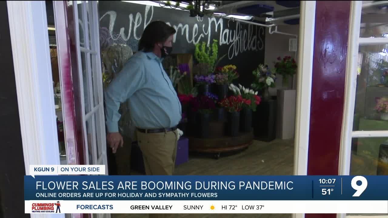 Business is 'blooming' at a Tucson flower shop