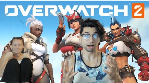 Showing My Girlfriend My TERRIBLE Teammates I Get!!! | Overwatch 2