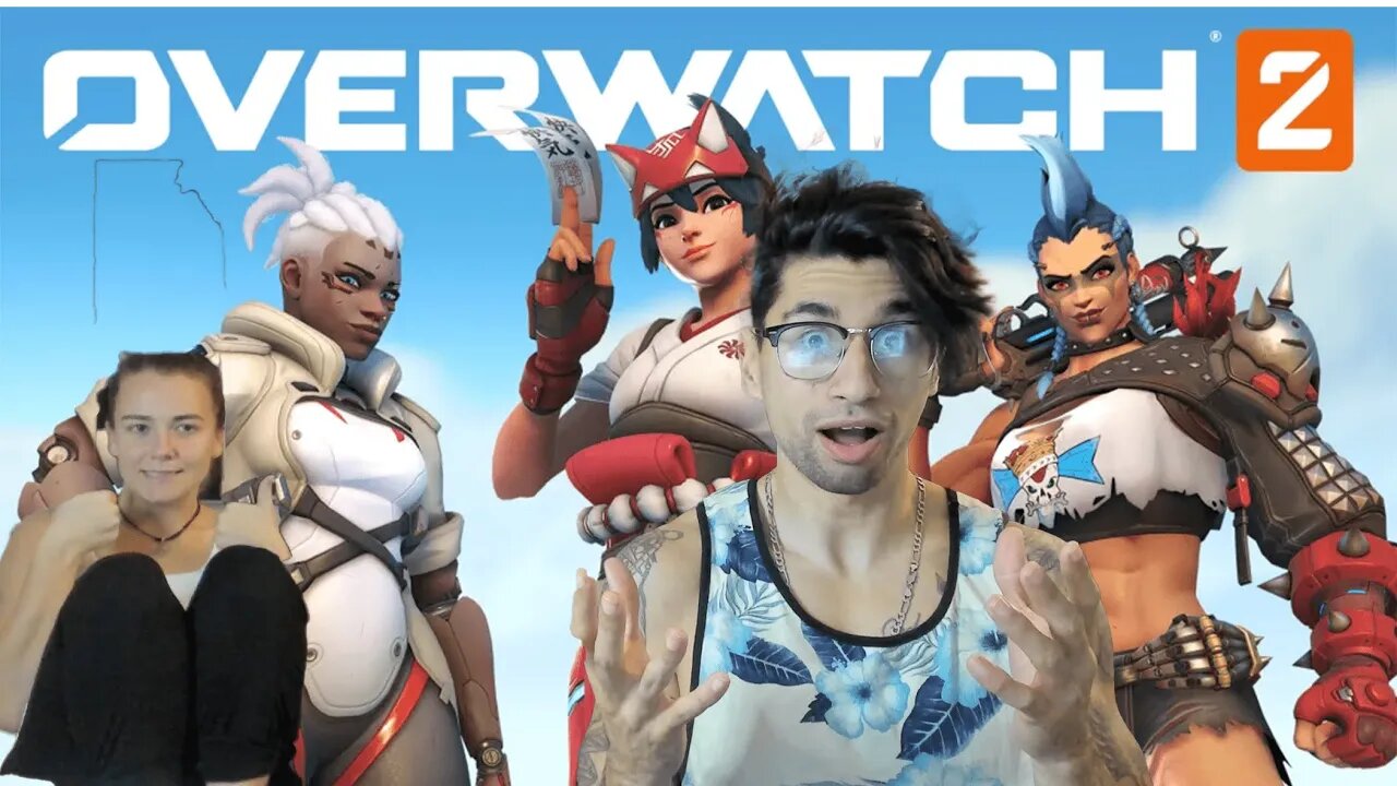 Showing My Girlfriend My TERRIBLE Teammates I Get!!! | Overwatch 2