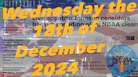 Wednesday the 18th of December 2024