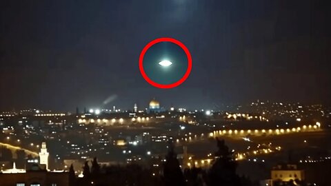 Something Massive Is Happening Right Now Above Jerusalem