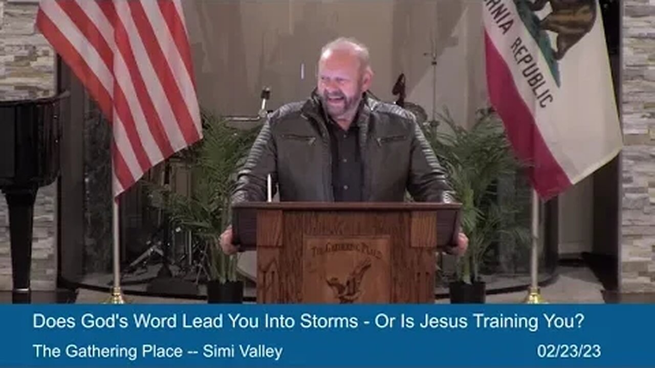 Does God's Word Lead You Into Storms Or Is Jesus Training You