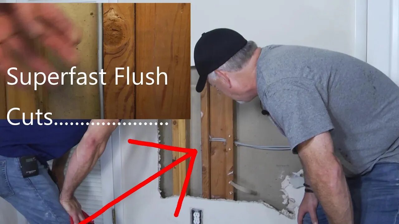 SUPERFAST HACK FOR FLUSH CUTS!