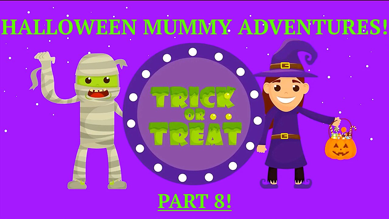 Halloween Mummy Cartoon - Kids Funny Halloween Story