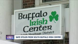 Large safe, $3,000, and dolly stolen from Buffalo Irish Center