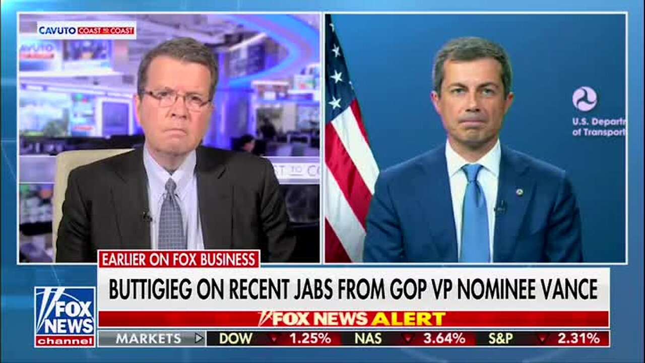 Fox’s Cavuto to Sec. Buttigieg: ‘Could the Transportation Department Afford to Lose You if You Joined Kamala Harris’ Ticket?’