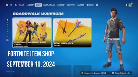 Fortnite Item Shop|September 10, 2024