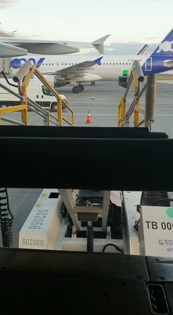 Inside Boeing A319 Luggage suite