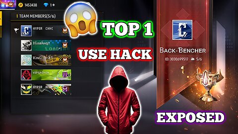 INDIA TOP 1 BACKBENCHER USING HACK EXPOSED FREE FIRE | DIWALI SQUAD CUP TOURNAMENT