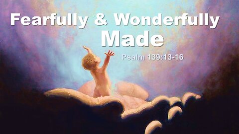 Psalm 139.13-16 (Fearfully & Wonderfully Made)