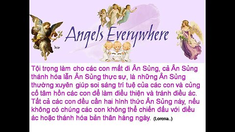 Vô Hiệu Hóa ma quỷ: Ân Sủng Thánh Hóa và sự cần thiết phải cầu nguyện với các Thiên Thần.