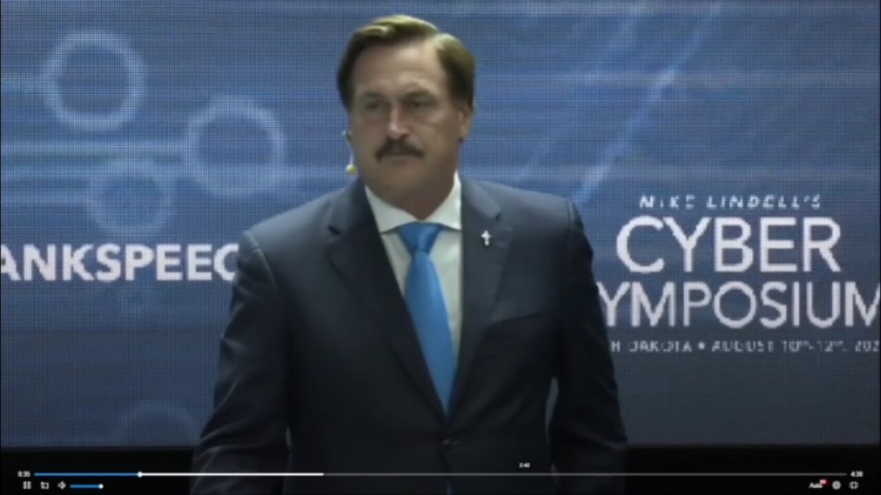 Lindell Attacked During Cyber Symposium