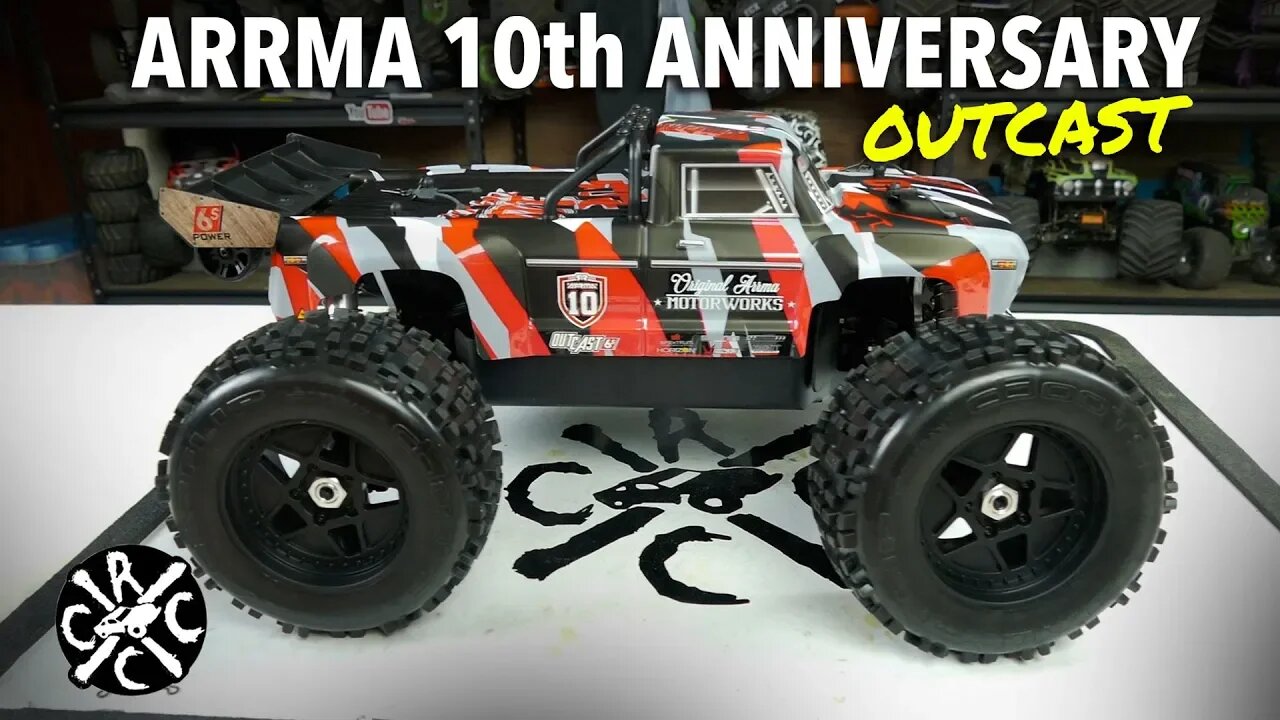 ARRMA 10th ANNIVERSARY EDITION OUTCAST UNBOXING