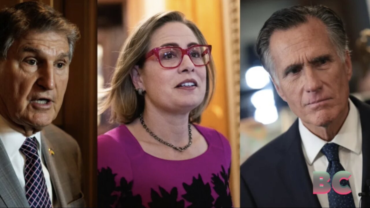 Sinema, Manchin, Romney call it quits