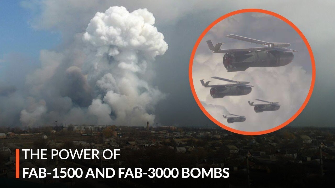 Russia's City Destroyer: The Power of the FAB-1500 and FAB-3000 Bombs