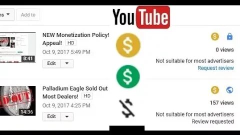 NEW Monetization Policy! How To Appeal! WARNING: This video not suitable for most advertisers. LOL