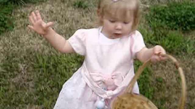 Adorable Girl Hunts For Easter Eggs But Picks Up Poop