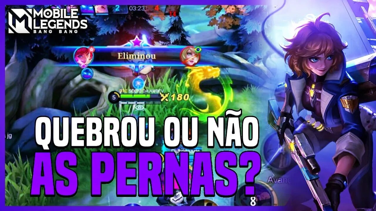 A Sniper da BEATRIX Ainda Da Dano DEPOIS do NERF???? | MLBB beatrix