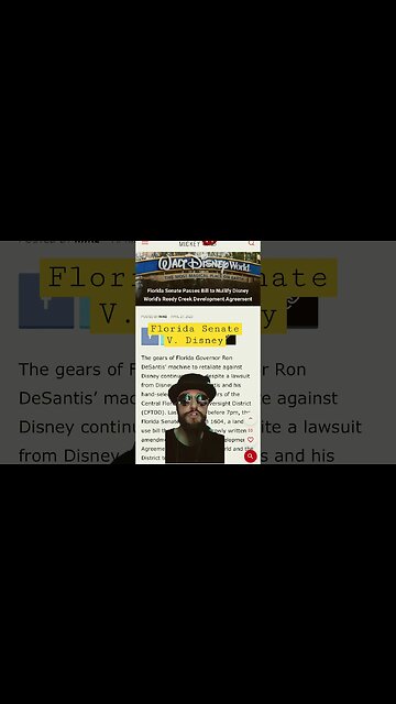 It Just Got WORSE For Walt Disney Co! #shorts #disney