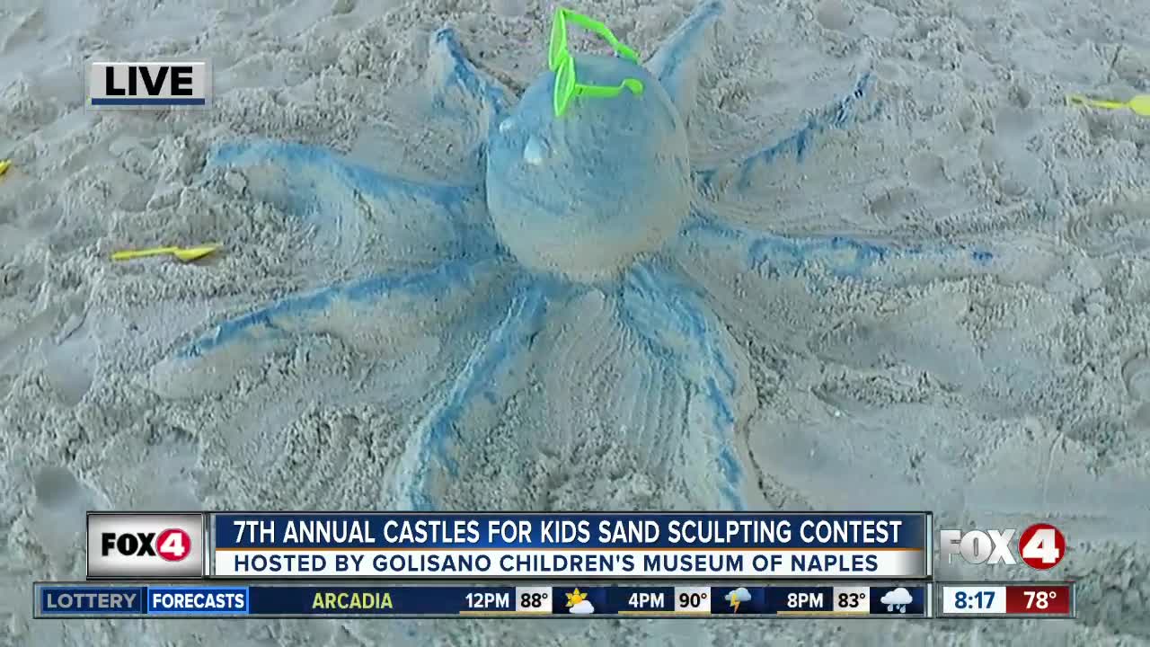 C'MON holds annual kids sand castle competition in Naples