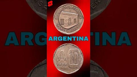 ARGENTINA 10 AUSTRALES 1989. #shorts #viral #coinnotesz