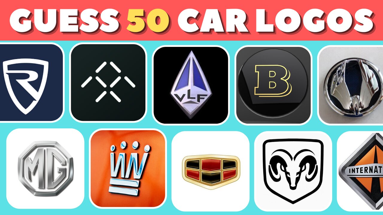 Guess The Logo in 3 Seconds - Car Brand Edition (Part 2) | Car Brand Quiz