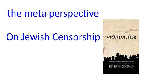 On Jewish Censorship