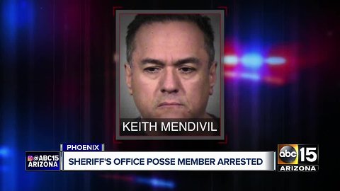 MCSO Sheriff's posse member arrested