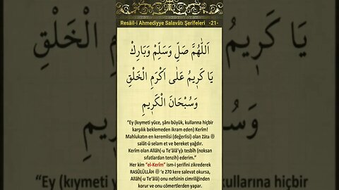 Düğümleri Çözen Salavatlar-21