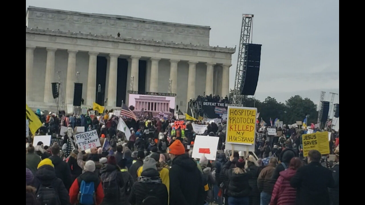 @MarchAgainstMandates in Washington DC