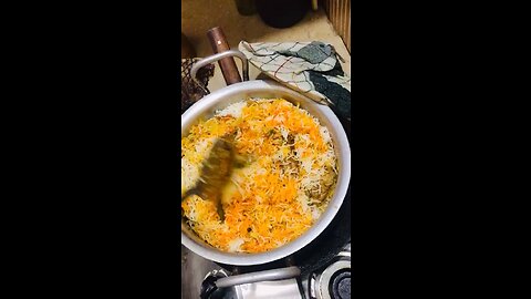 Tasty_Homemade _Chicken_ Biriyani 😋