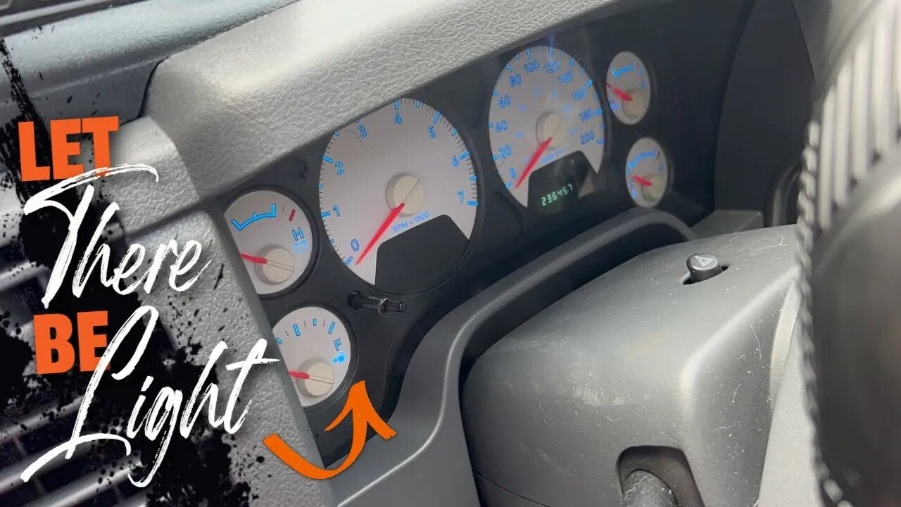 Blue LED Conversion DIY | How To Change Gauge Cluster Bulbs & AC Knobs | Vancity Adventure