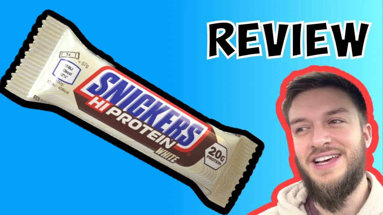 Snickers Hi Protein White Protein Bar review