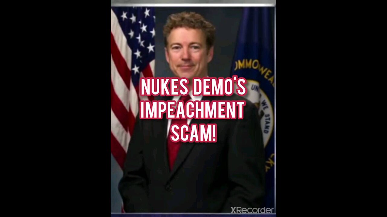 Nukes Demo's IMPEACHMENT SCAM!