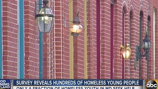 Survey reveals hundreds of homeless young people