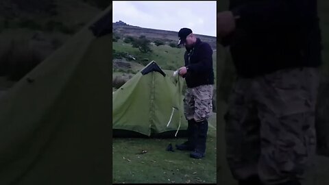 Lanshan 2 tent. #dartmoor #camping #shortsvideo