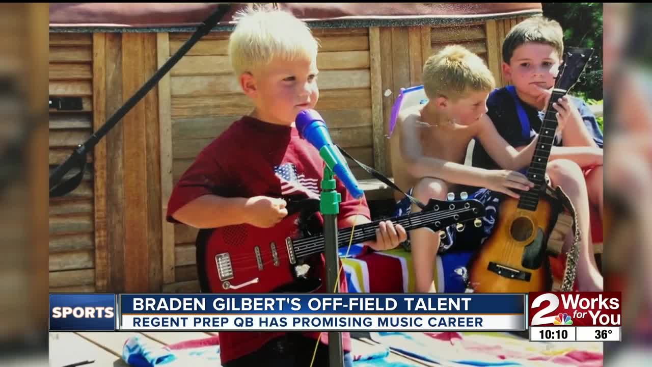Braden Gilbert's Off-Field Talent