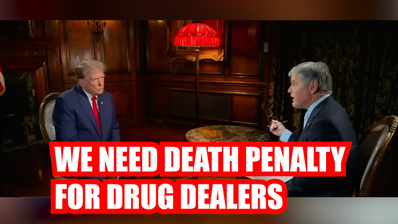 Donald Trump we Need the Death penalty for Drug dealers