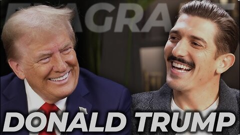 Comedian Andrew Schulz Interviews President Donald Trump