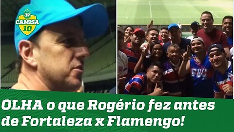 Ele é FO**! OLHA o que Rogério Ceni fez antes de jogo do Fortaleza!