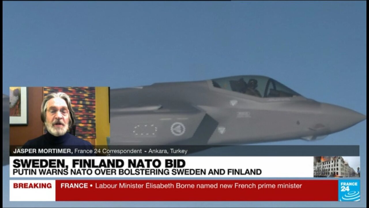 Sweden finland nato bid turkey president re news its objections to finland sweden