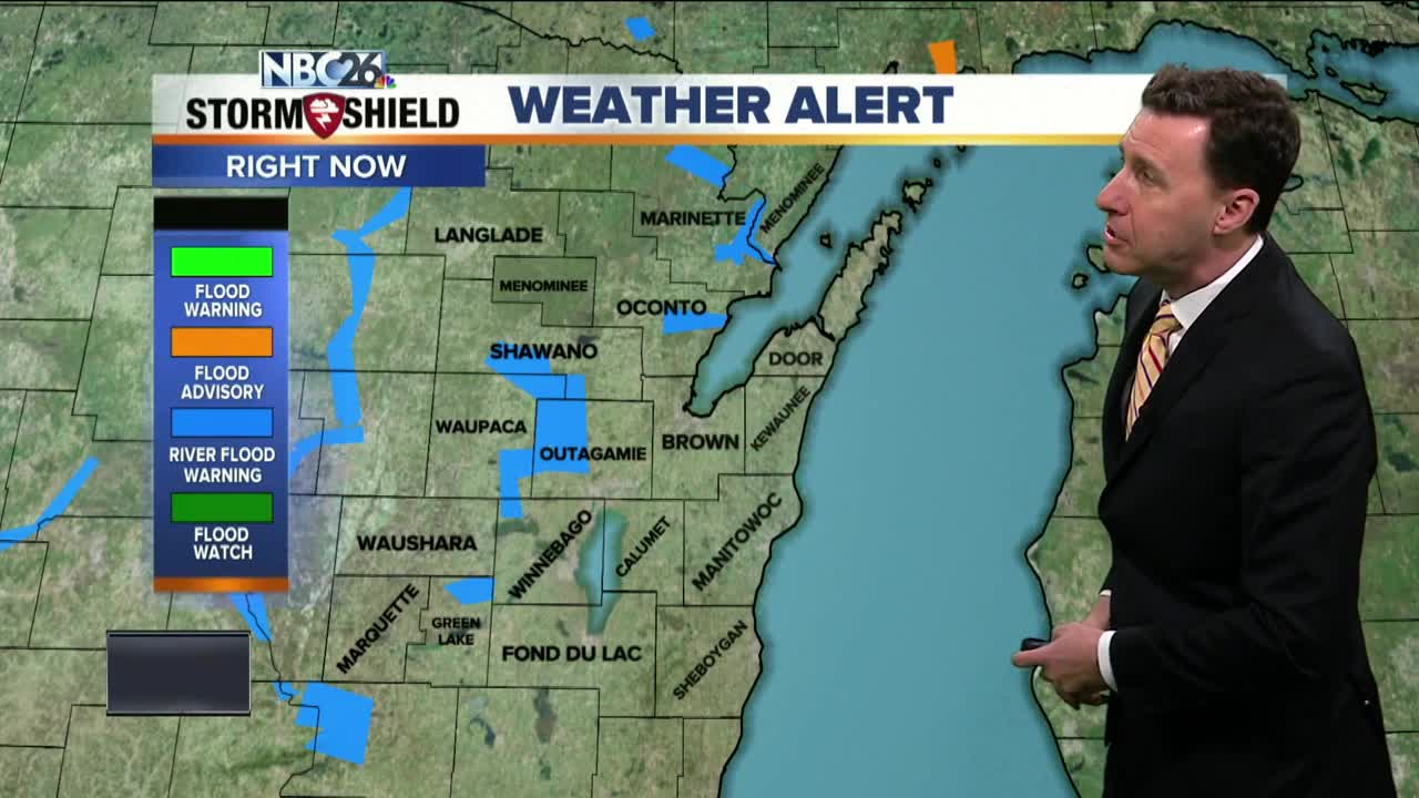 Michael Fish's NBC26 Storm Shield weather forecast