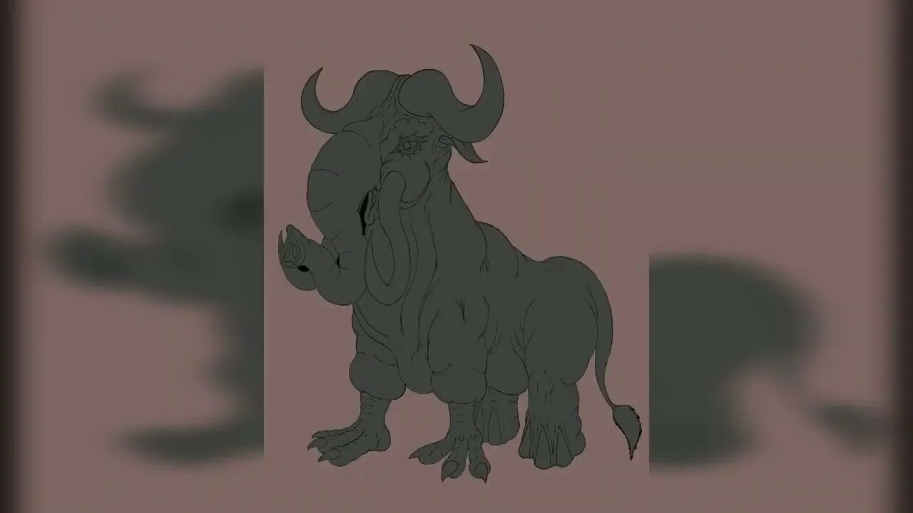 Buffalophantypus #timelapse