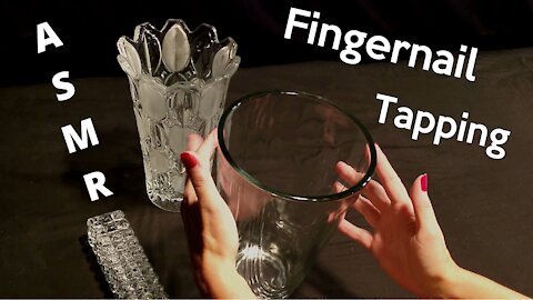 Glass Tapping With Nails | No Talking ~ ASMR ~