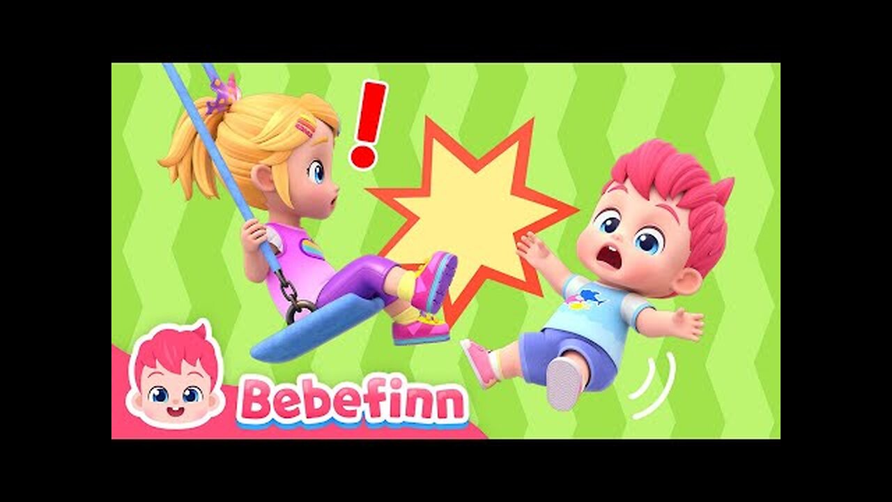 Ouch! Playground Safety Song | Bebefinn Nursery Rhymes for Kids