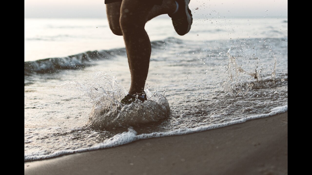 Runnig On The Beach